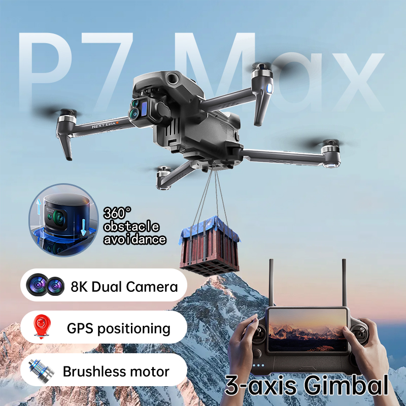 Drone Surveying - NEUE P7 Max Drohne 8K Kamera