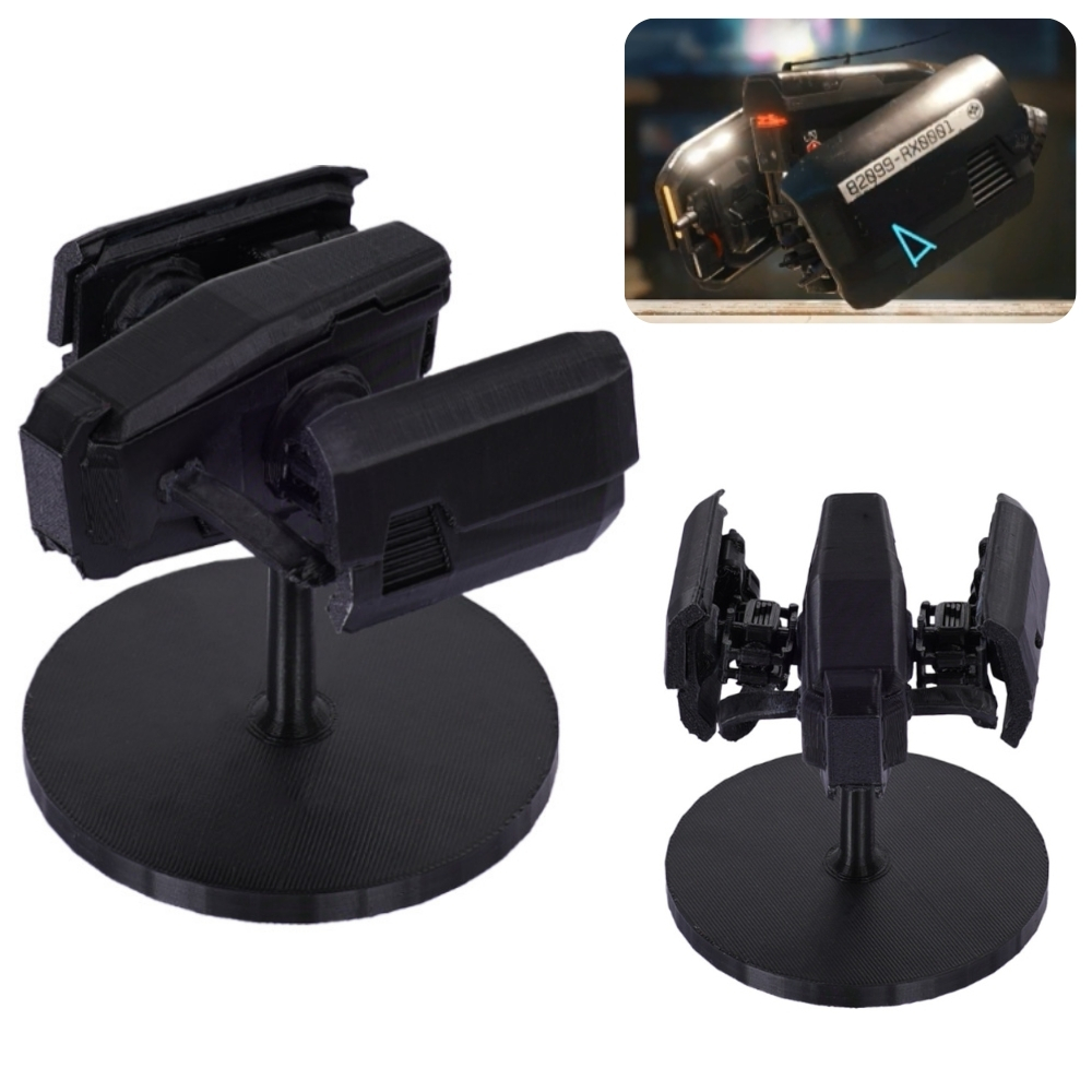 Drone 3D Modeling - 3D-Gedrucktes Griffin-Drohnen-Mini-Statuenmodell mit Ständer, Heimdekoration für