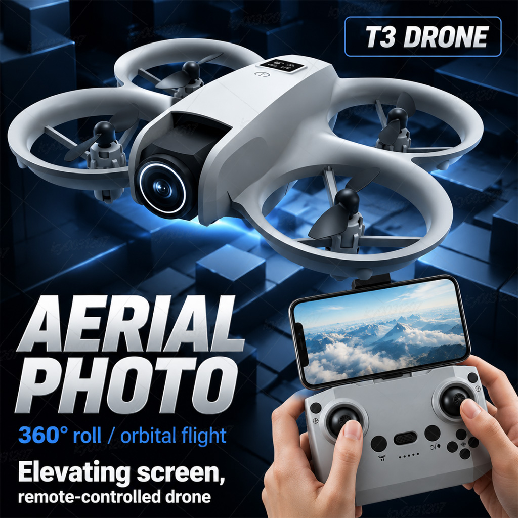 Drone Lidar - NEUE T3 Mini 8K Drohne mit
