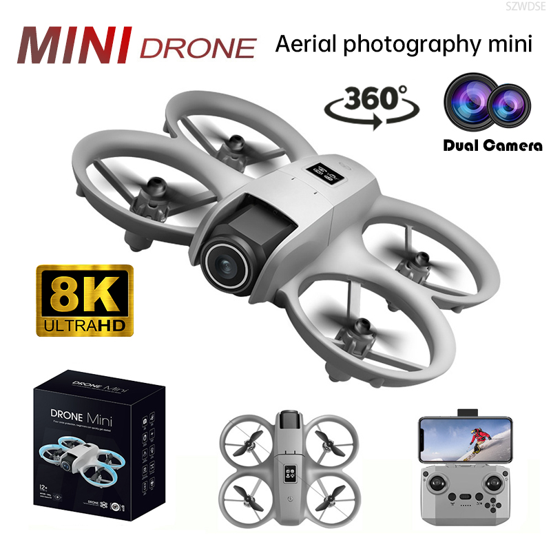 Drone Surveying - Mini-Drohne mit professioneller 8K-Kamera, 5G-WLAN-FPV-UAV mit