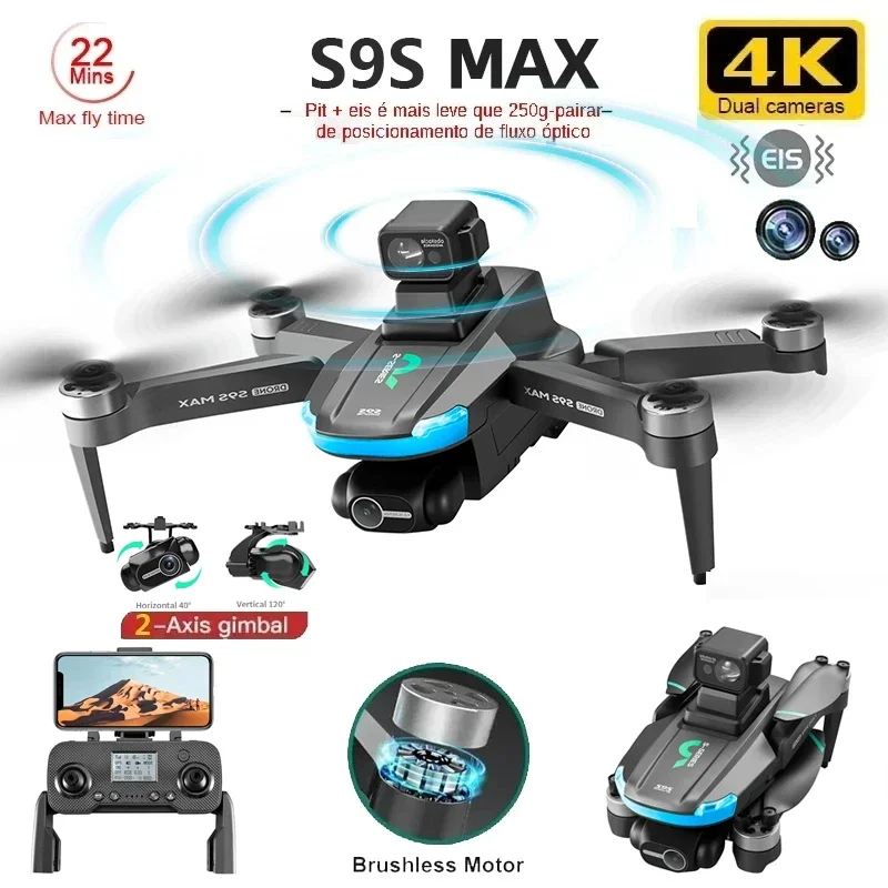 NEUE S9S MAX MINI Drone 4K 2-A – Drone Mapping Bewertung und Preis